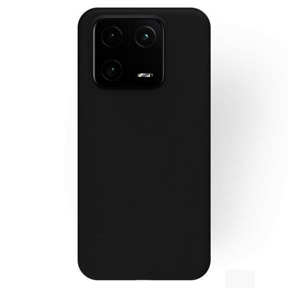 Xiaomi 13 Pro Telefontok - fekete szilikon hátlap tok