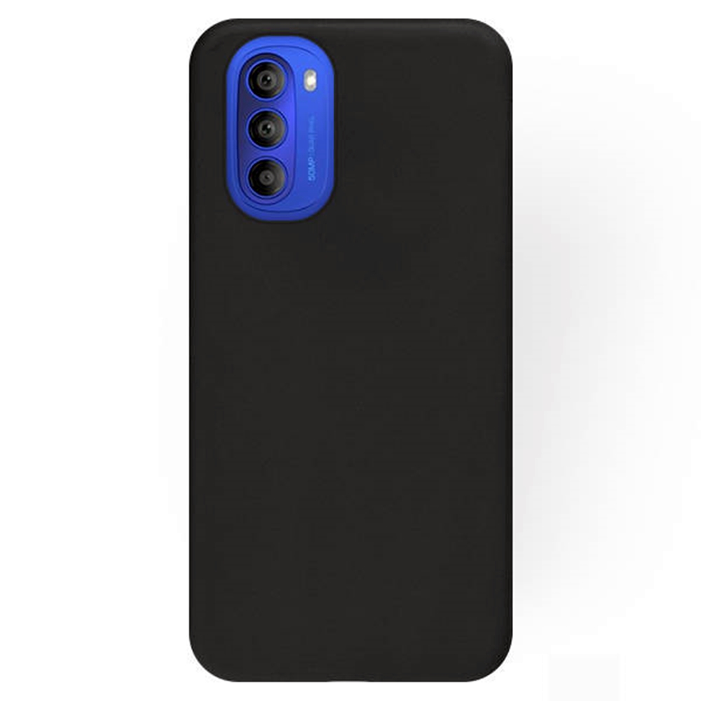 Motorola Moto G51 5G Telefontok - fekete szilikon tok