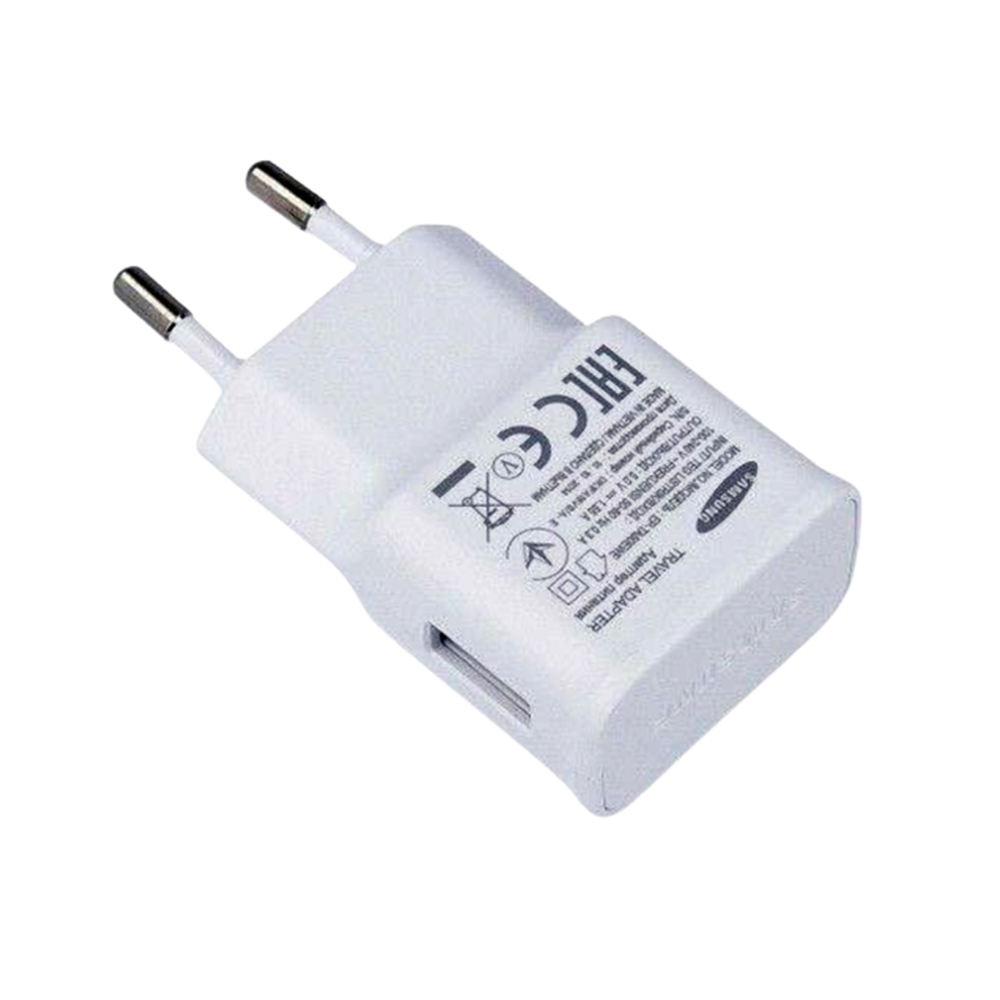 Samsung EP-TA50EWE Töltő - USB fehér gyári hálózati töltőfej, 1.55A