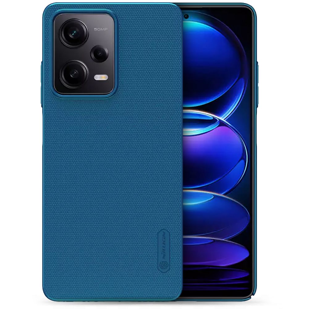 Xiaomi Poco X5 Pro 5G Telefontok - Nillkin Super Frosted kék tok