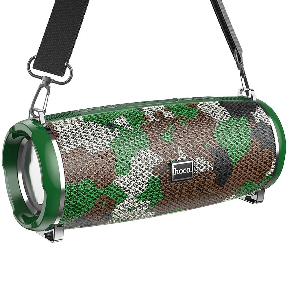 HOCO HC2 Xpress Bluetooth hangszóró - zöld/terepmintás bluetooth / FM hangszóró