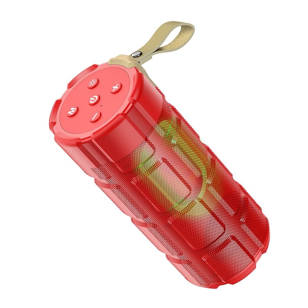 HOCO HC7 Pleasant Bluetooth hangszóró - piros bluetooth / FM hangszóró