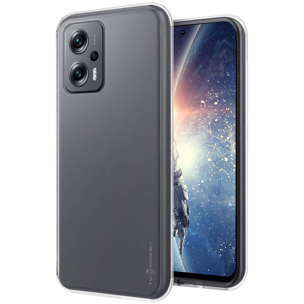 Xiaomi Redmi Note 12 Turbo Telefontok - átlátszó szilikon tok