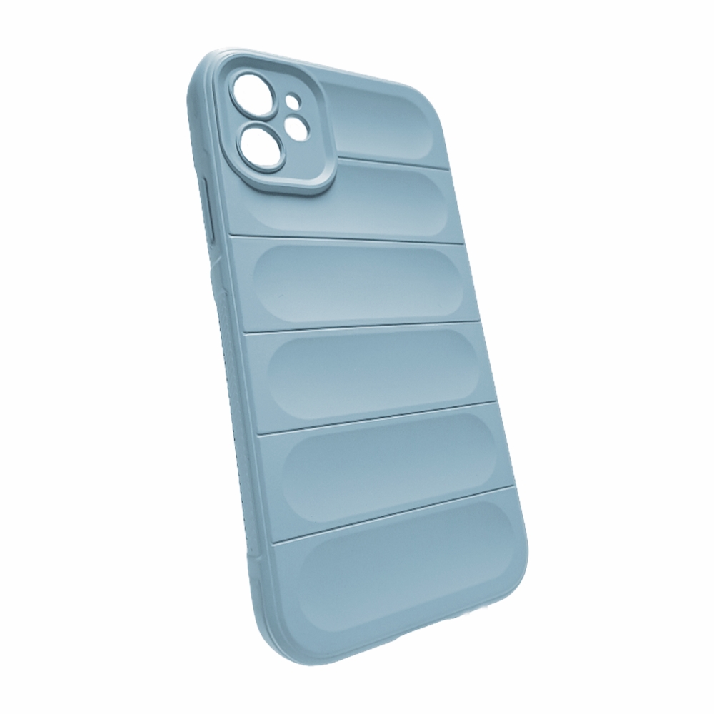 iPhone 11 Telefontok - Pastel Armor - szürkéskék szilikon hátlap tok
