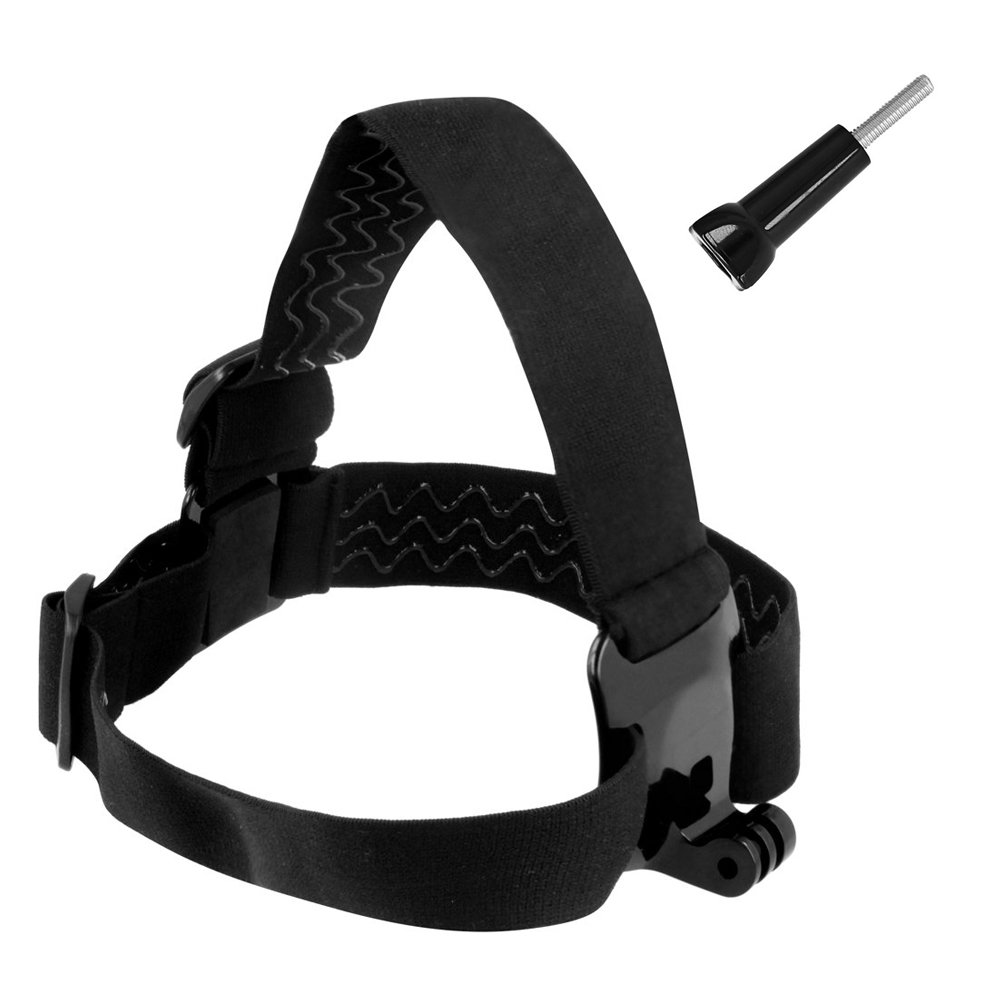 Kiegészítő tartozék: GoPro tartó Fejpánt, fekete