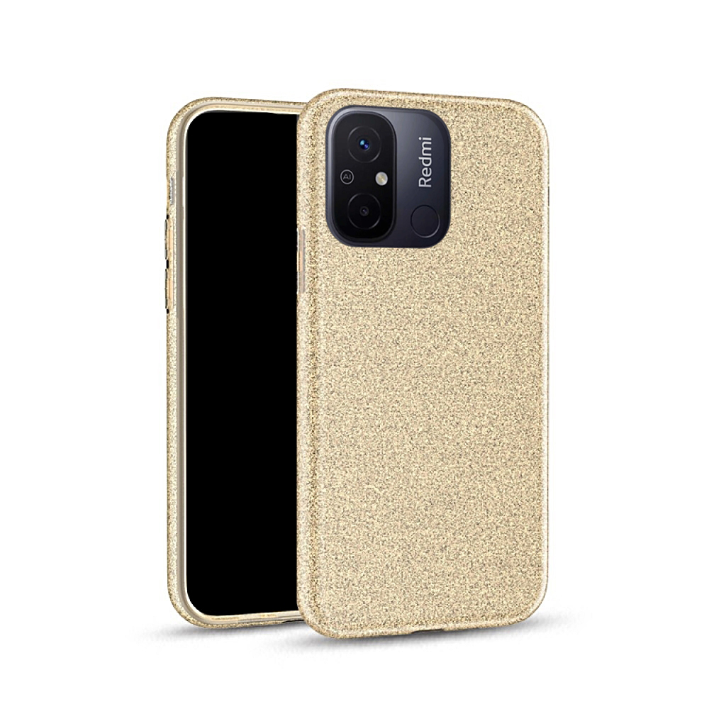Xiaomi Redmi 12C Telefontok - Arany Shiny tok