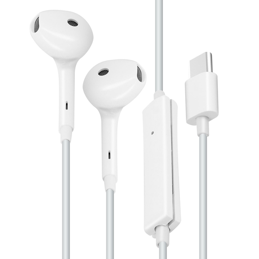 OPPO Headset MH135-2 - fehér, stereo headset Type-C (USB-C) csatlakozóval