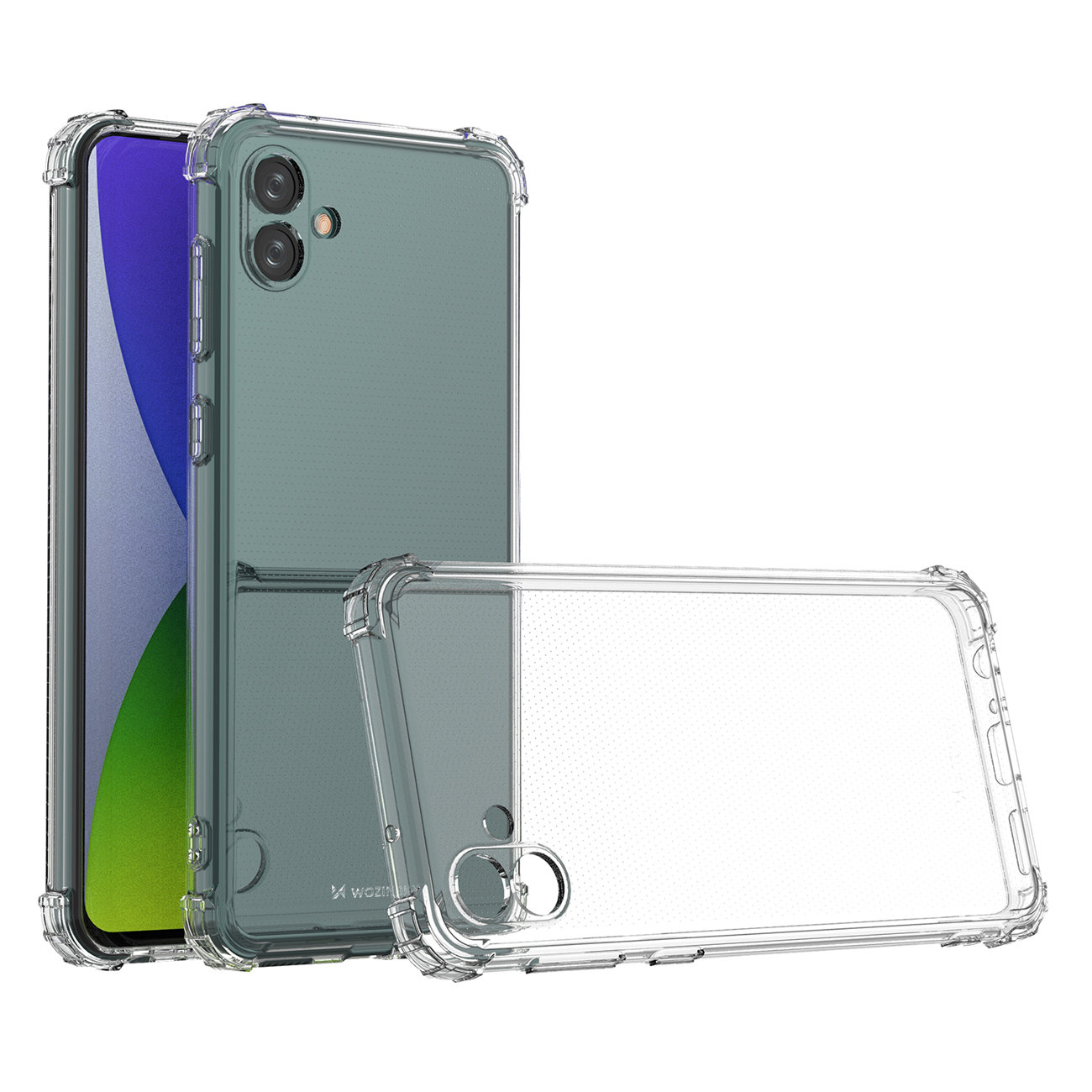 Samsung Galaxy A04 Telefontok - ütésálló átlátszó tok