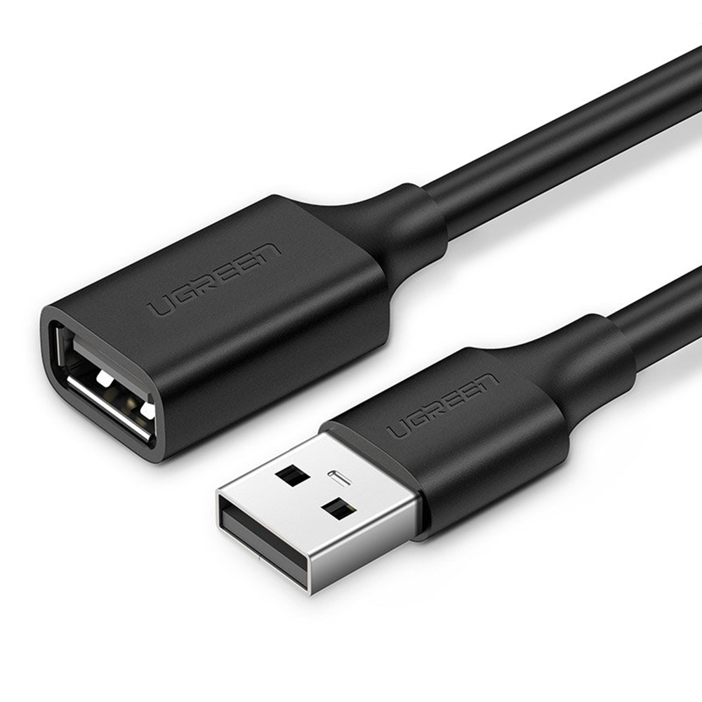 UGreen 10314 Adapter - USB hosszabbító (USB / USB) fekete, 1m