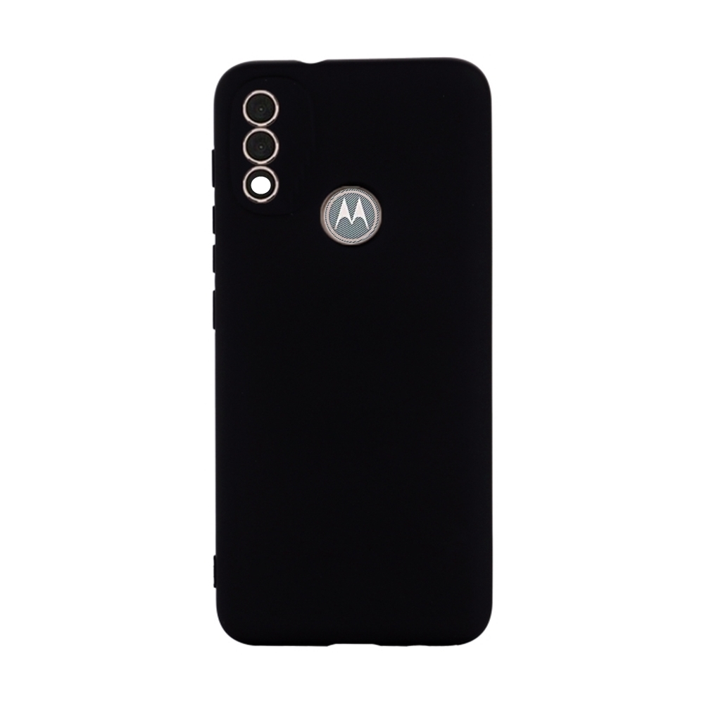 Motorola Moto E20 Telefontok - fekete szilikon tok