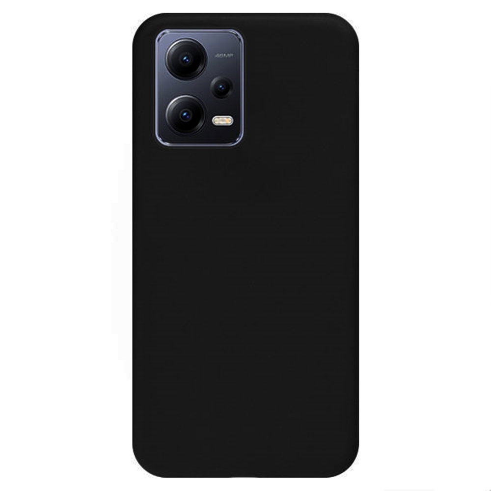 Xiaomi Poco X5 5G Telefontok - fekete szilikon tok