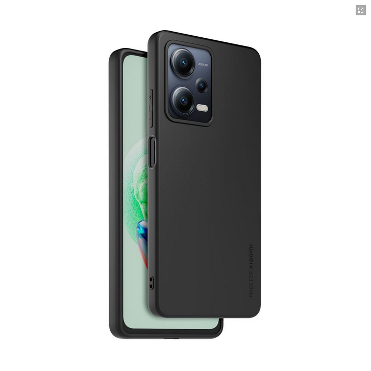 Xiaomi Redmi Note 12 Pro+ 5G Telefontok - Eredeti Xiaomi fekete hátlap tok