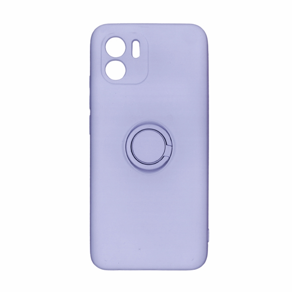 Xiaomi Redmi A2 Telefontok - Forcell Silicone Ring lila tok kitámasztóval