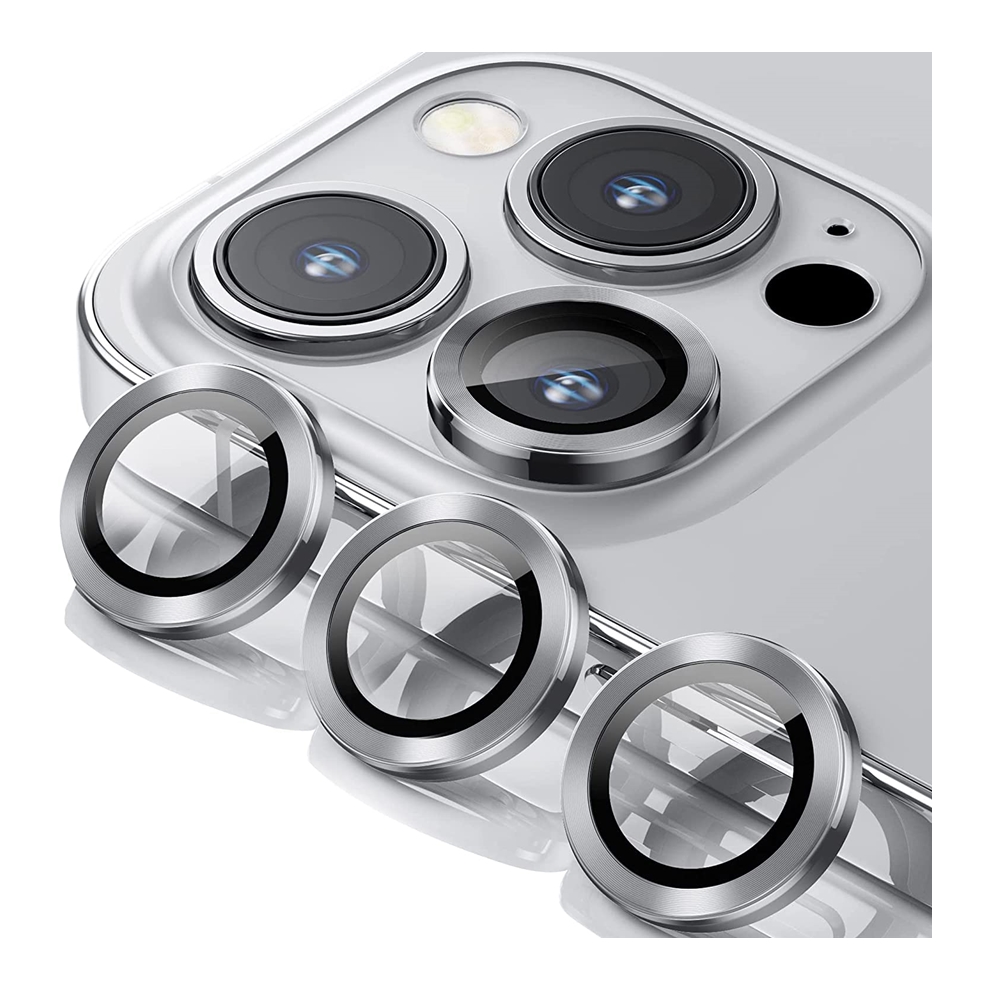 iPhone 14 Pro kameralencse  védőkeret - Metal - üveg, kameralencse védőkeret