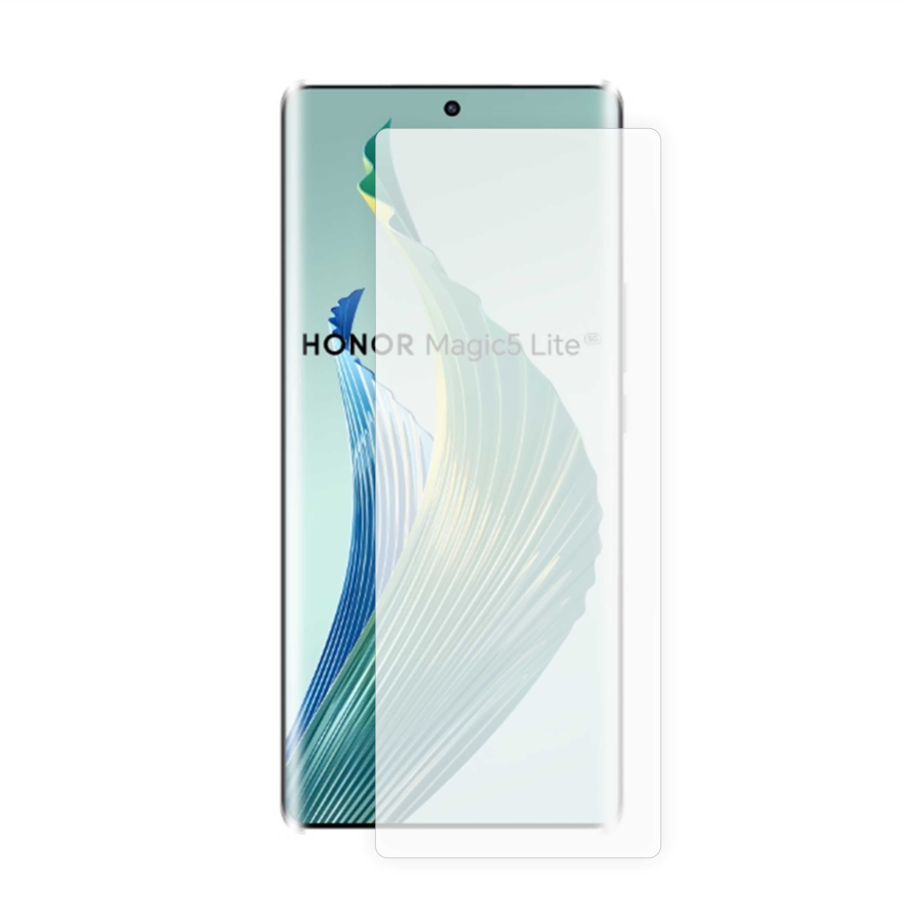 Honor Magic5 Lite Üvegfólia  - üvegfólia (az íves részre nem hajlik rá)