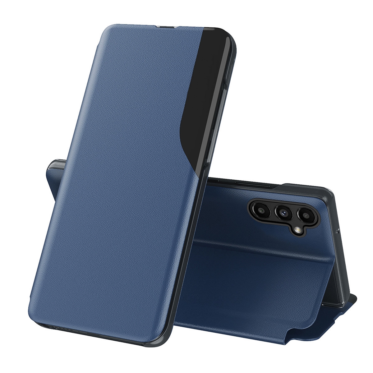 Samsung Galaxy A24 4G / LTE Telefontok - Smart View kék könyvtok