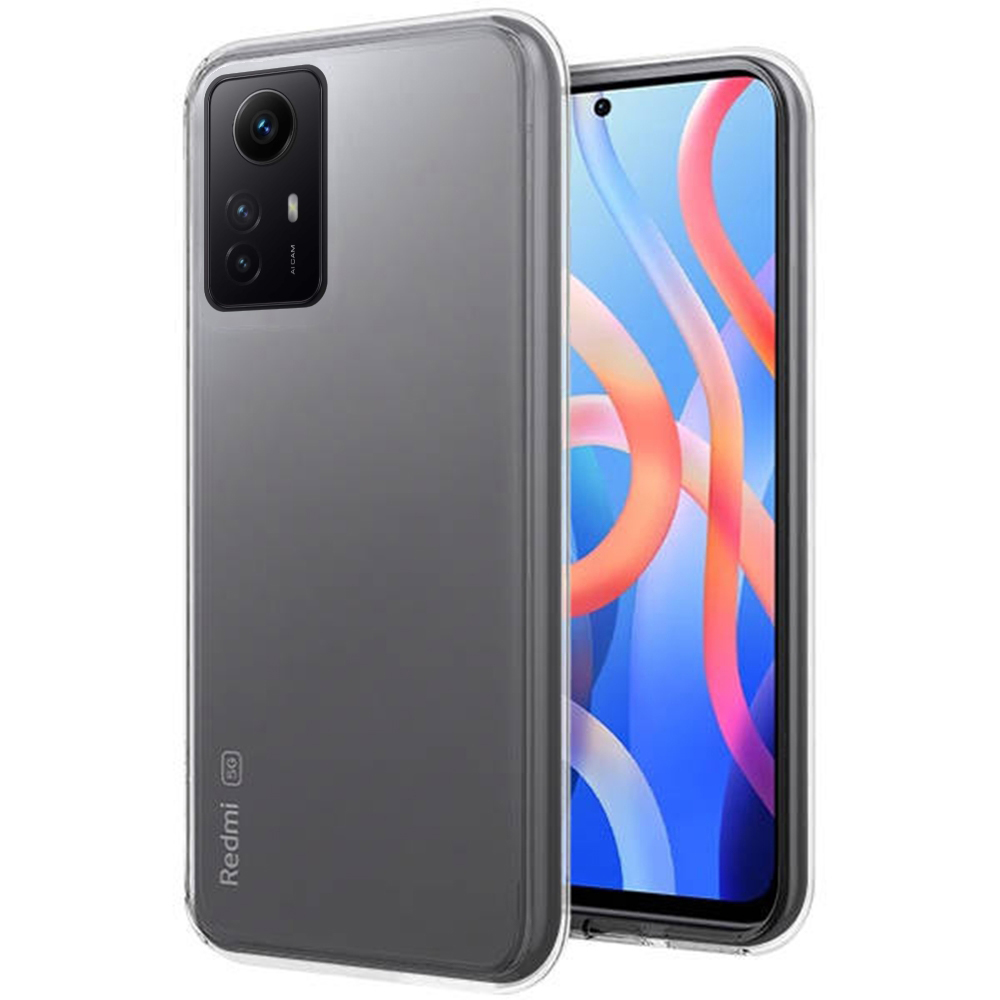 Xiaomi Redmi Note 12S Telefontok - átlátszó szilikon tok