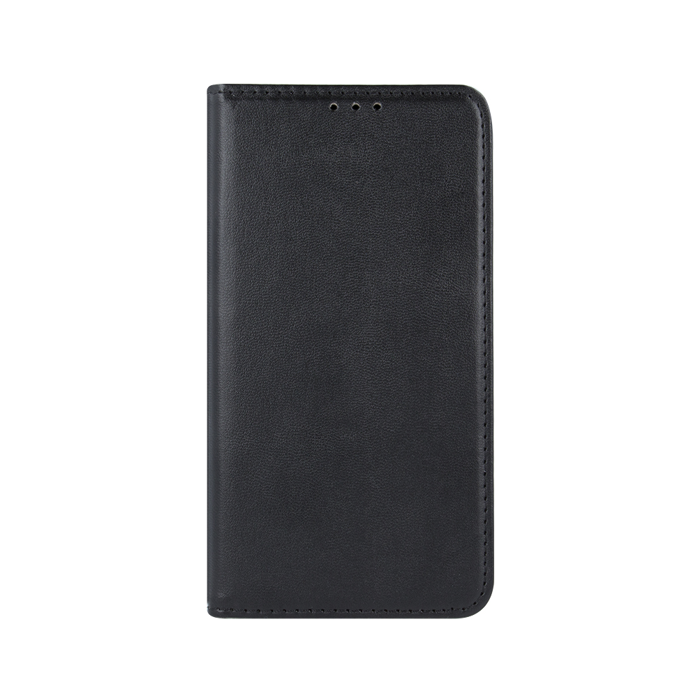 Xiaomi Redmi Note 12S Telefontok - Smart Magnetic fekete szilikon keretes mágneses könyvtok