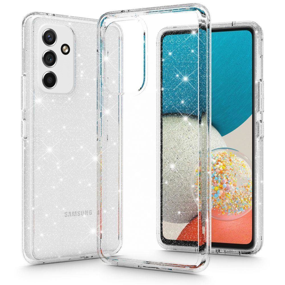Samsung Galaxy A14 5G Telefontok - Glitter - átlátszó csillámos hátlap tok