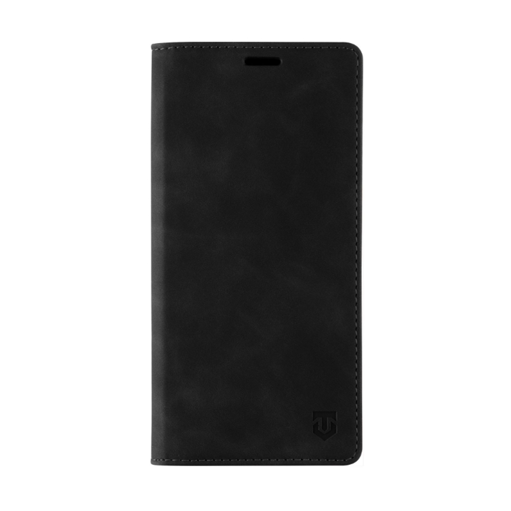 Motorola Edge 40 Pro 5G Telefontok - Tactical Xproof fekete szilikon keretes mágneses könyvtok