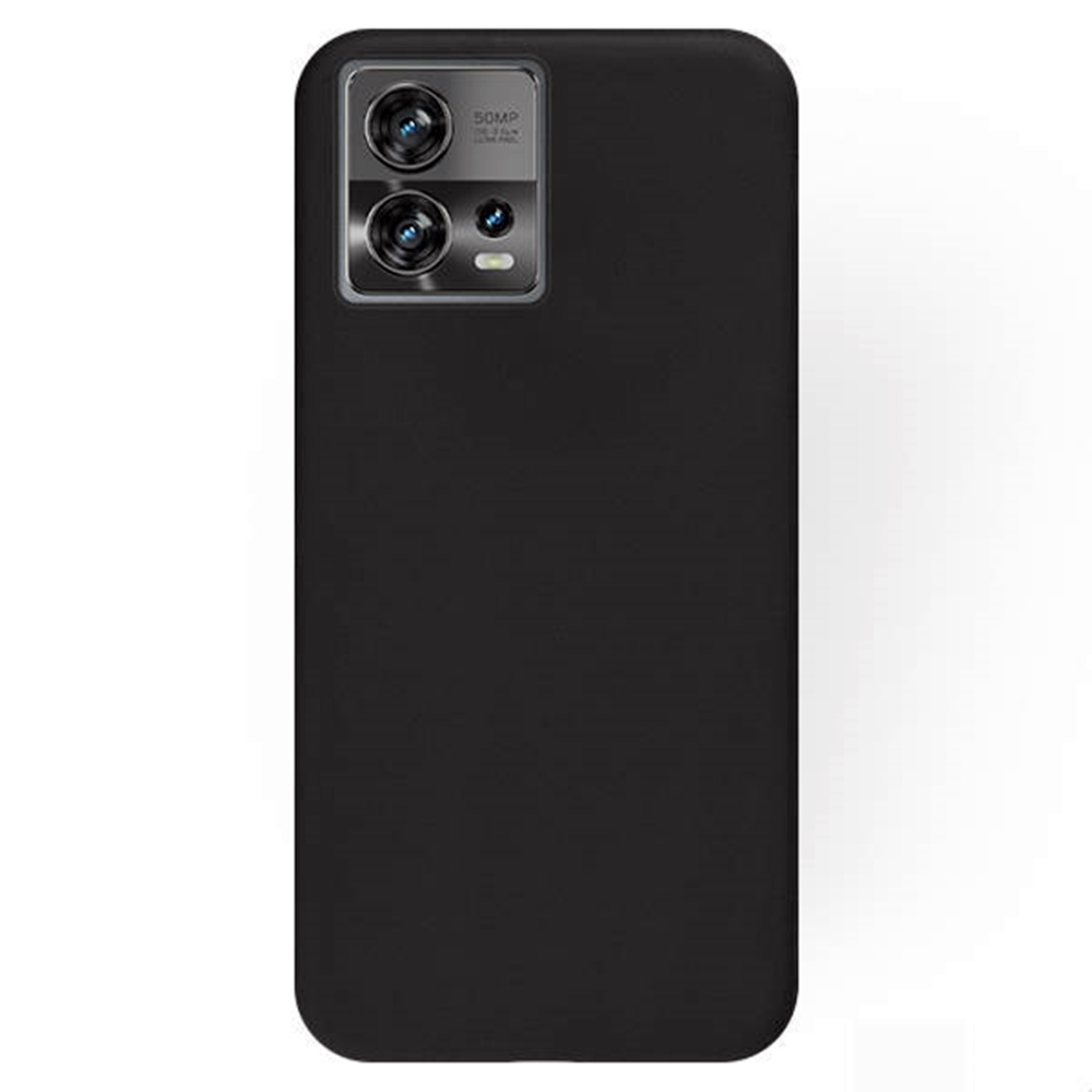 Motorola Moto G72 Telefontok - fekete szilikon tok