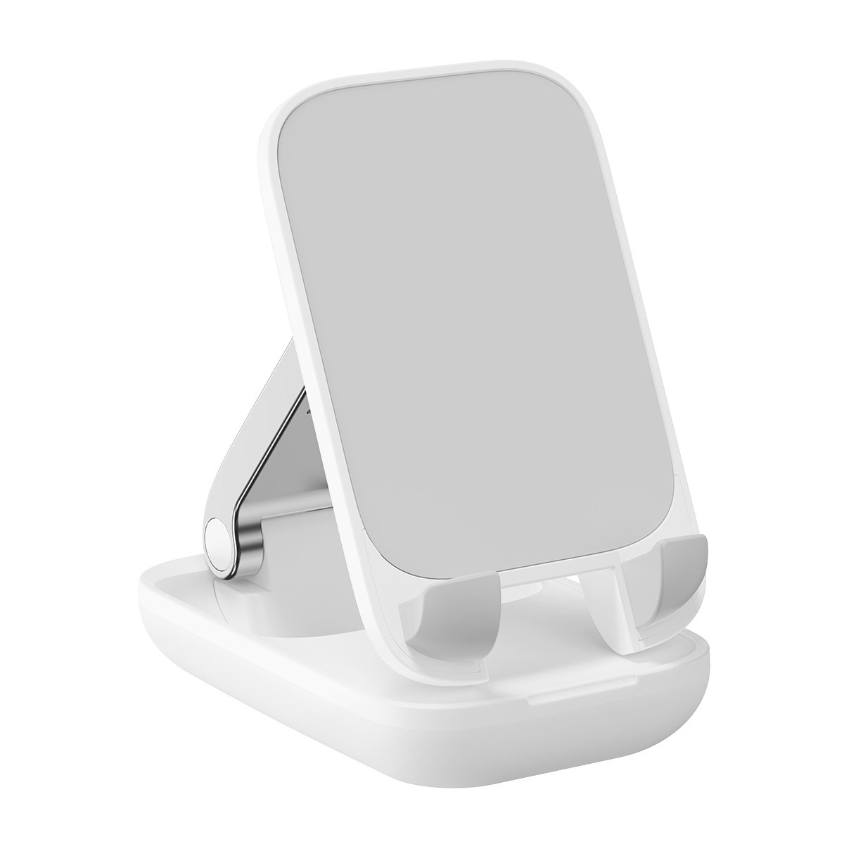 Univerzális asztali telefon tartó állvány - Baseus Seashell - fehér