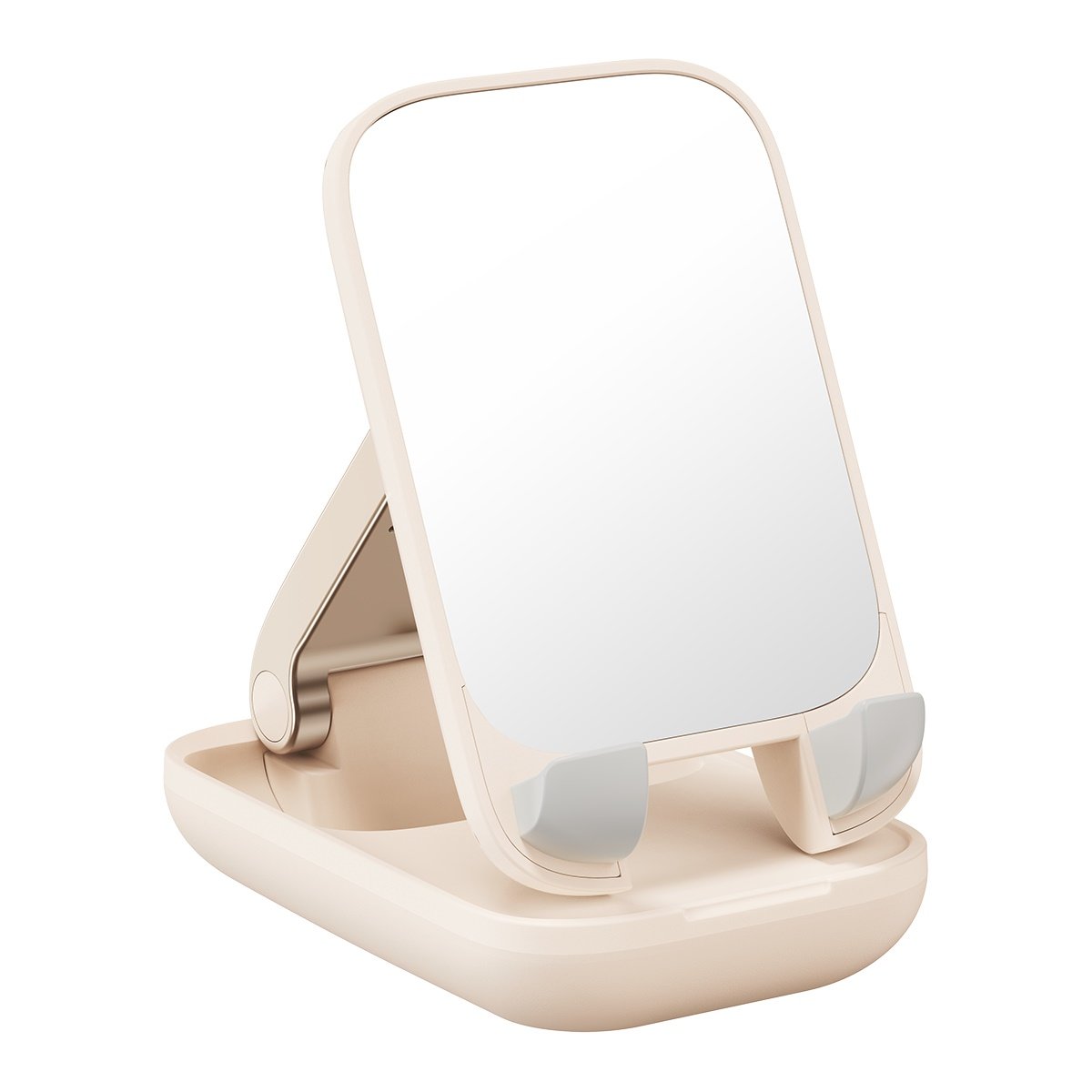 Univerzális asztali telefon tartó állvány - Baseus Seashell - arany (tükrös)