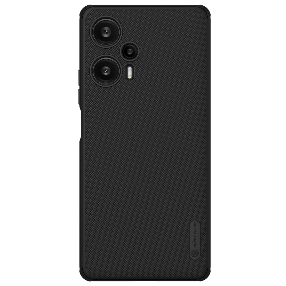 Xiaomi Poco F5 5G Telefontok - Nillkin Super Frosted fekete hátlap tok