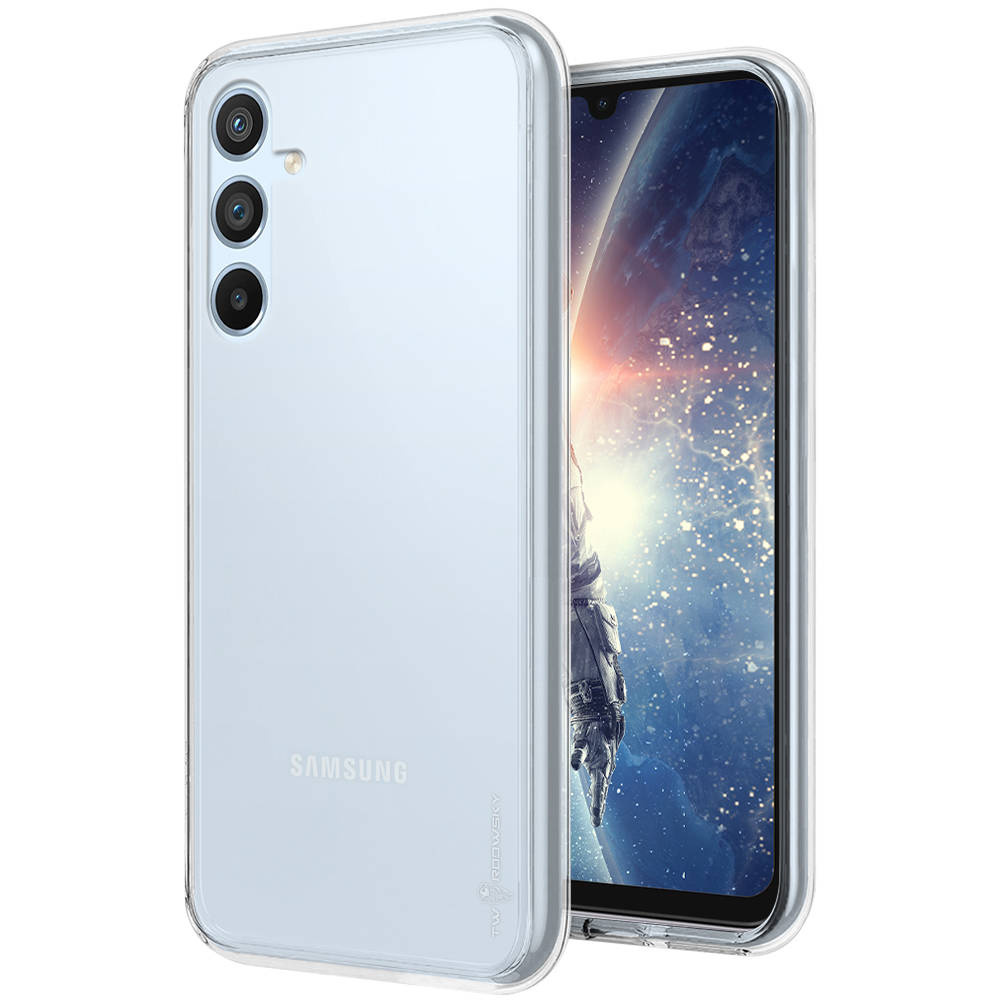 Samsung Galaxy M34 5G Telefontok - átlátszó szilikon tok