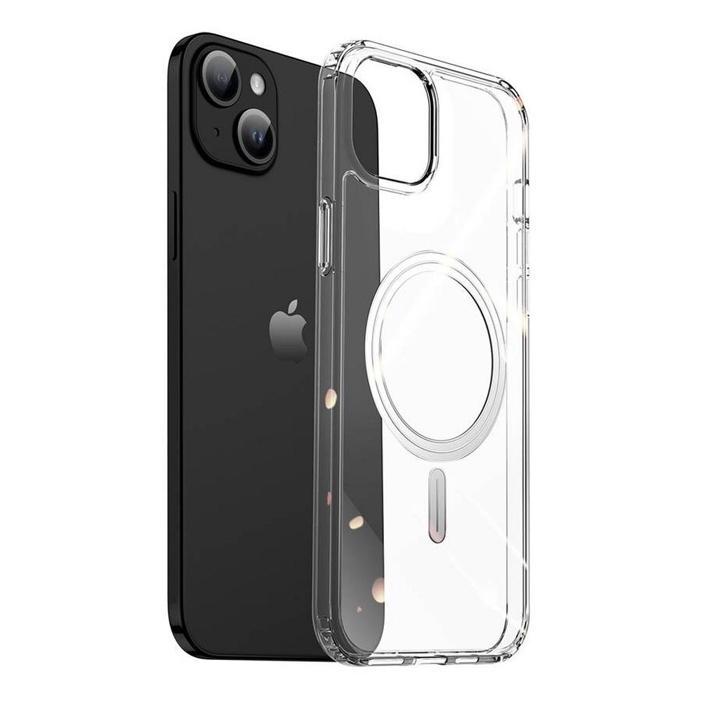 iPhone 15 Telefontok - Dux Ducis Clin Mag - MagSafe kompatibilis átlátszó hátlap tok