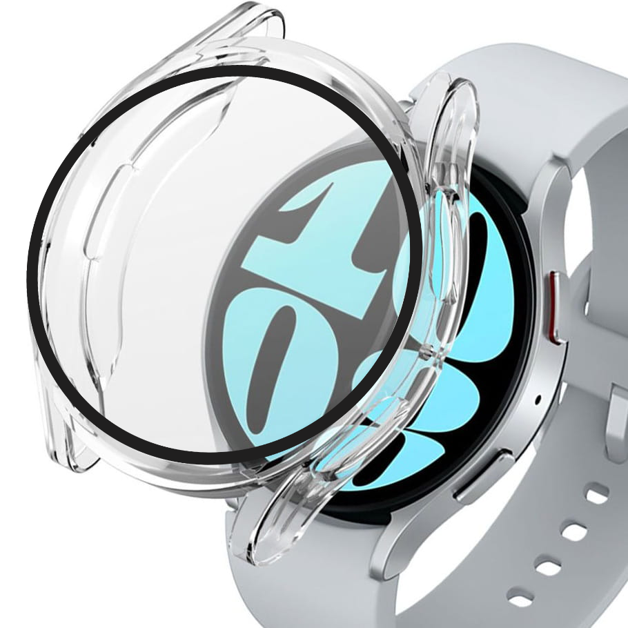 Okosóra védő tok - Samsung Galaxy Watch6 (40 mm) - Tech-Protect Defense360 - átlátszó védőtok