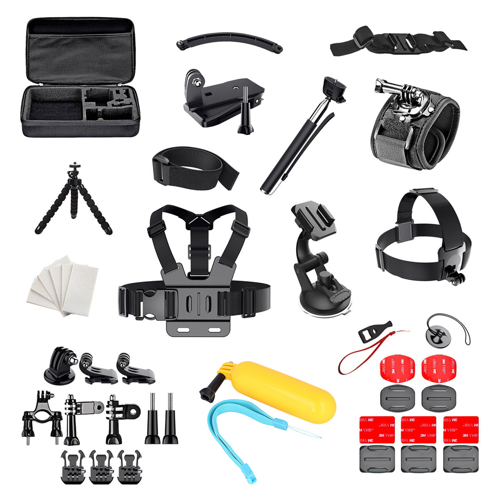 Kiegészítő tartozék: GoPro SJCAM - 50in1 tartozékok