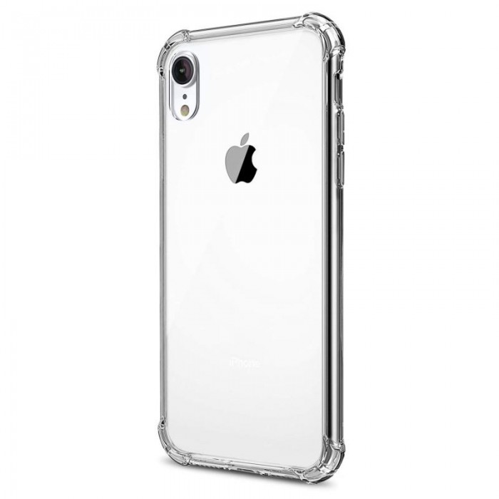iPhone XR Telefontok - ütésálló átlátszó tok