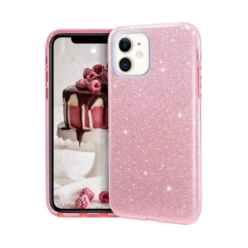 iPhone 12 Telefontok - Pink Shiny tok