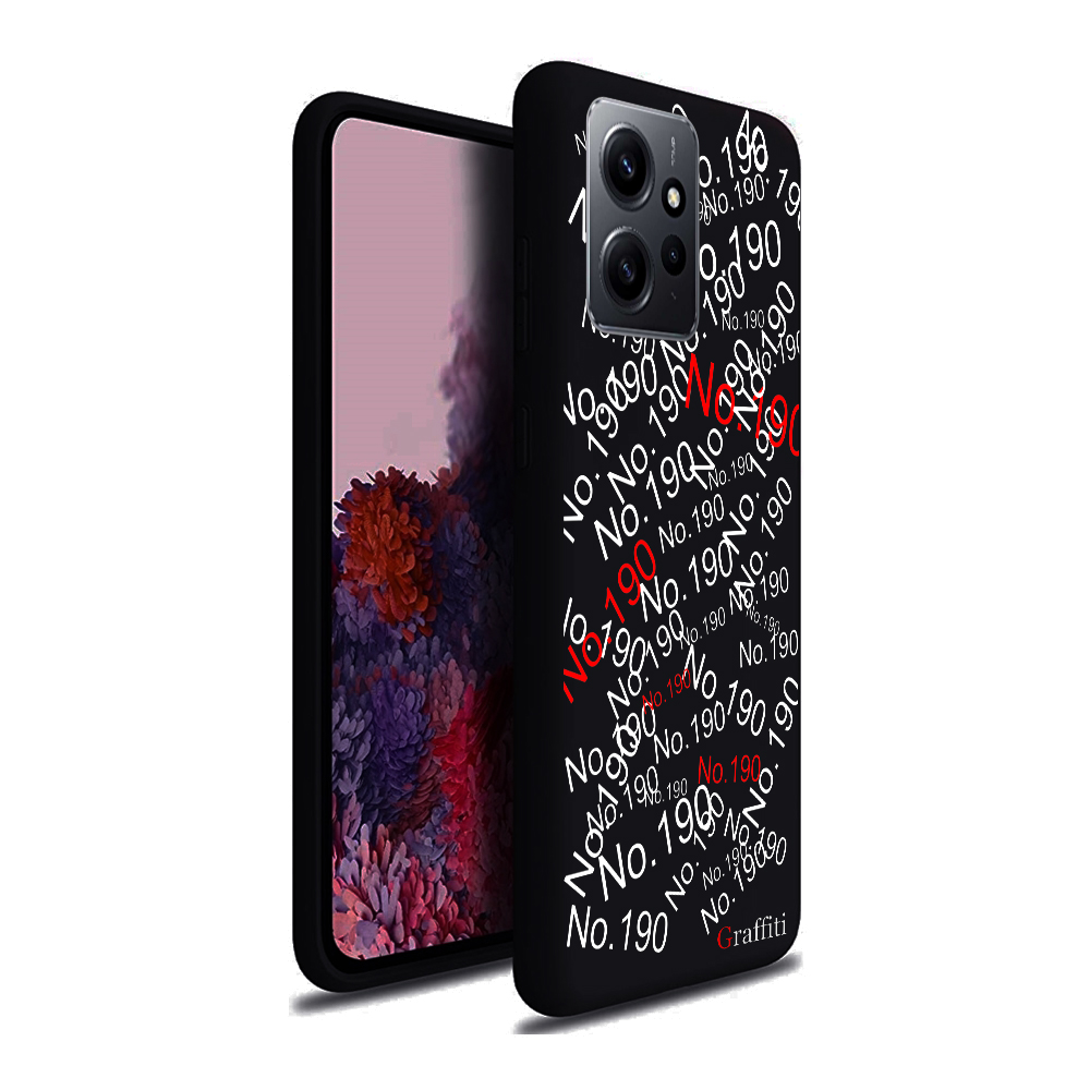 Xiaomi Redmi Note 12 4G / LTE Telefontok - Graffiti No.190 mintás szilikon tok