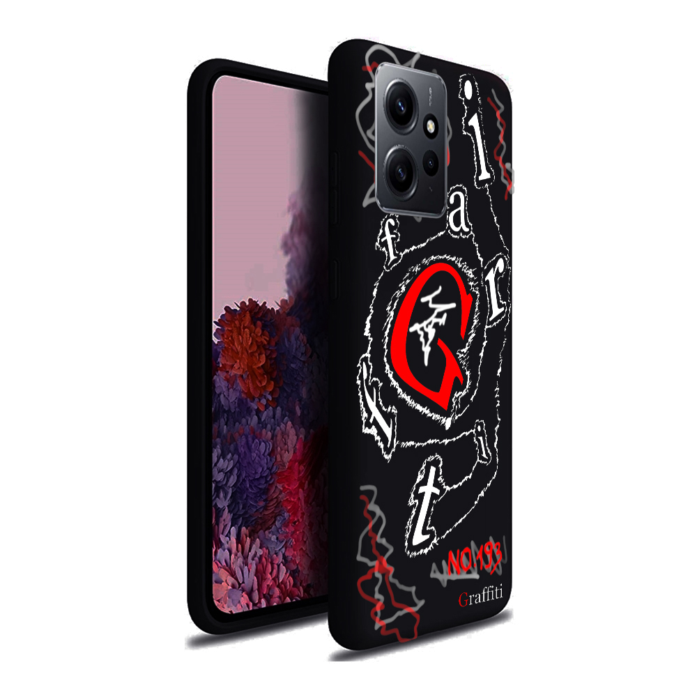 Xiaomi Redmi Note 12 4G / LTE Telefontok - Graffiti No.193 mintás szilikon tok