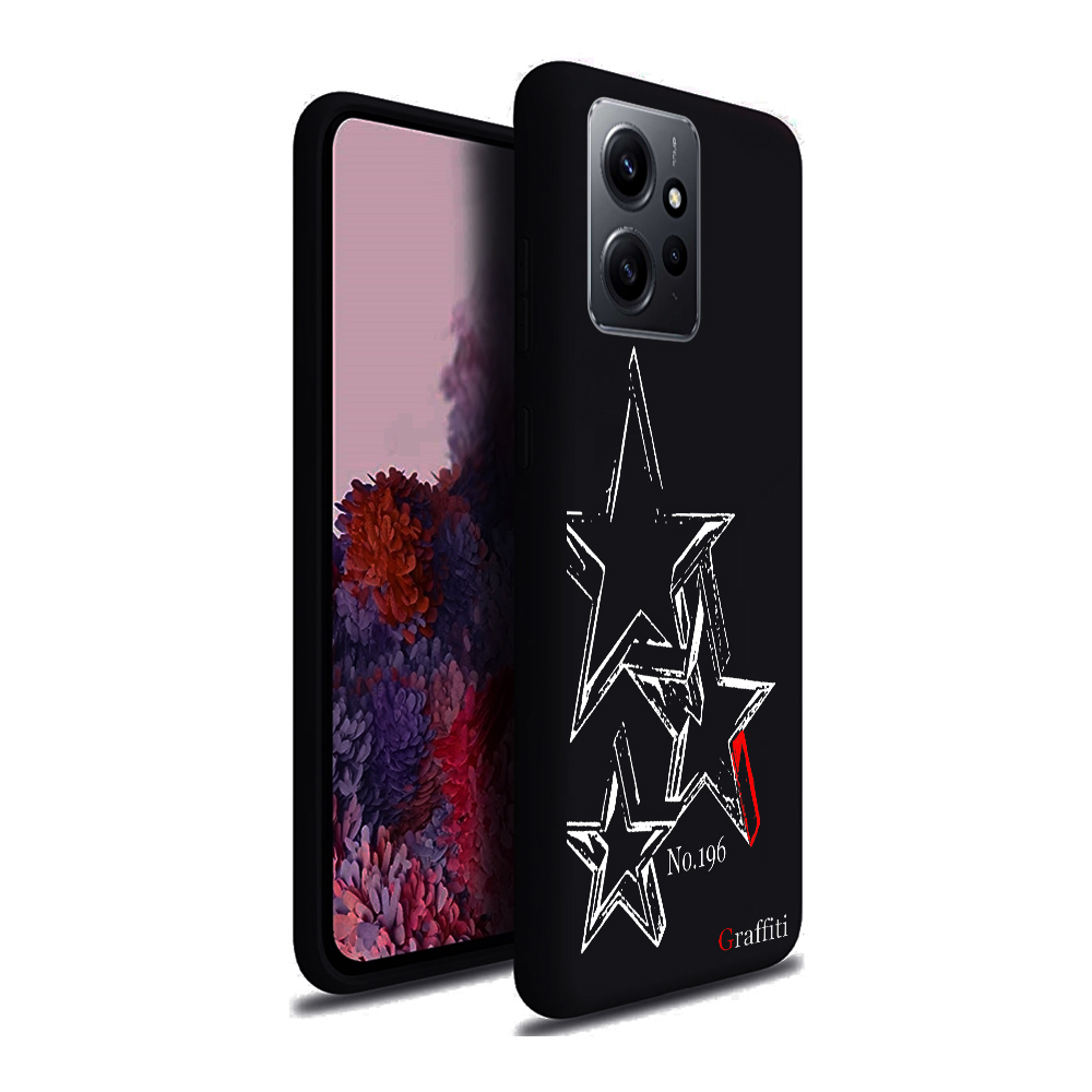 Xiaomi Redmi Note 12 4G / LTE Telefontok - Graffiti No.196 mintás szilikon tok