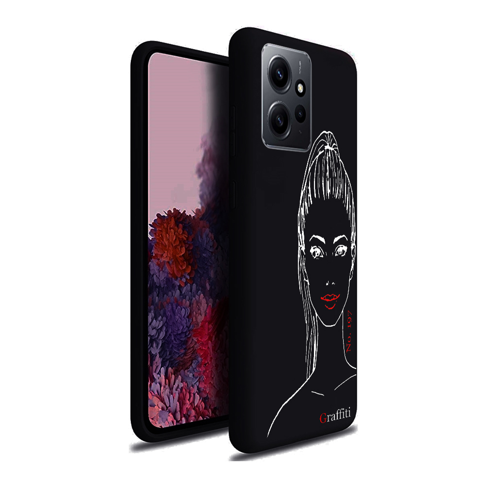 Xiaomi Redmi Note 12 4G / LTE Telefontok - Graffiti No.197 mintás szilikon tok