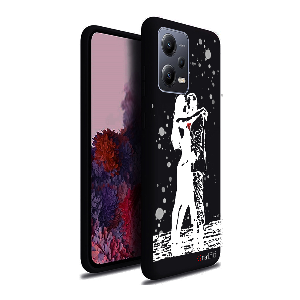 Xiaomi Redmi Note 12 5G Telefontok - Graffiti No.186 mintás szilikon tok