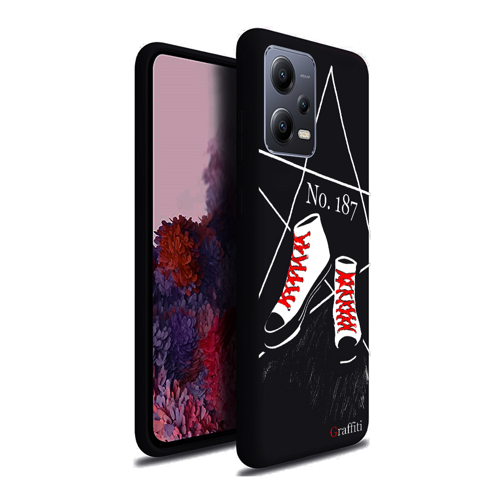 Xiaomi Redmi Note 12 5G Telefontok - Graffiti No.187 mintás szilikon tok