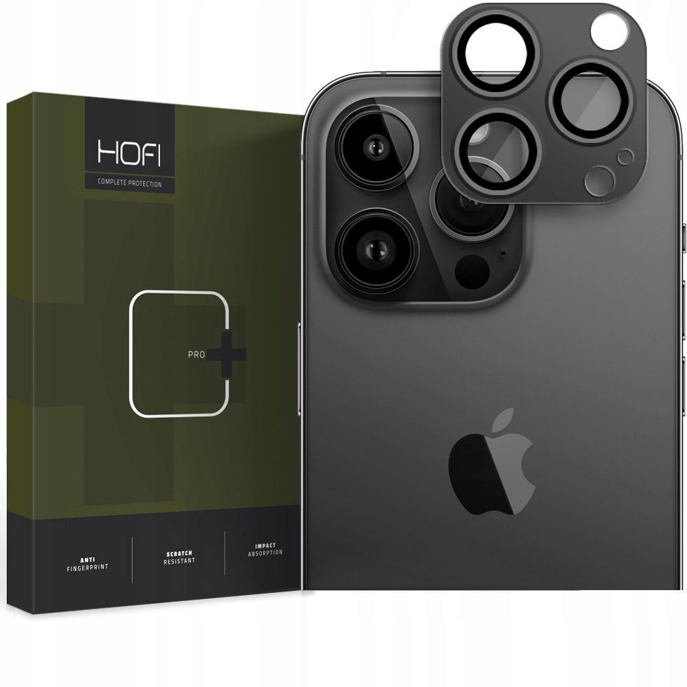  HOFI kameralencse fekete védőkeret - iPhone 15 Pro Max
