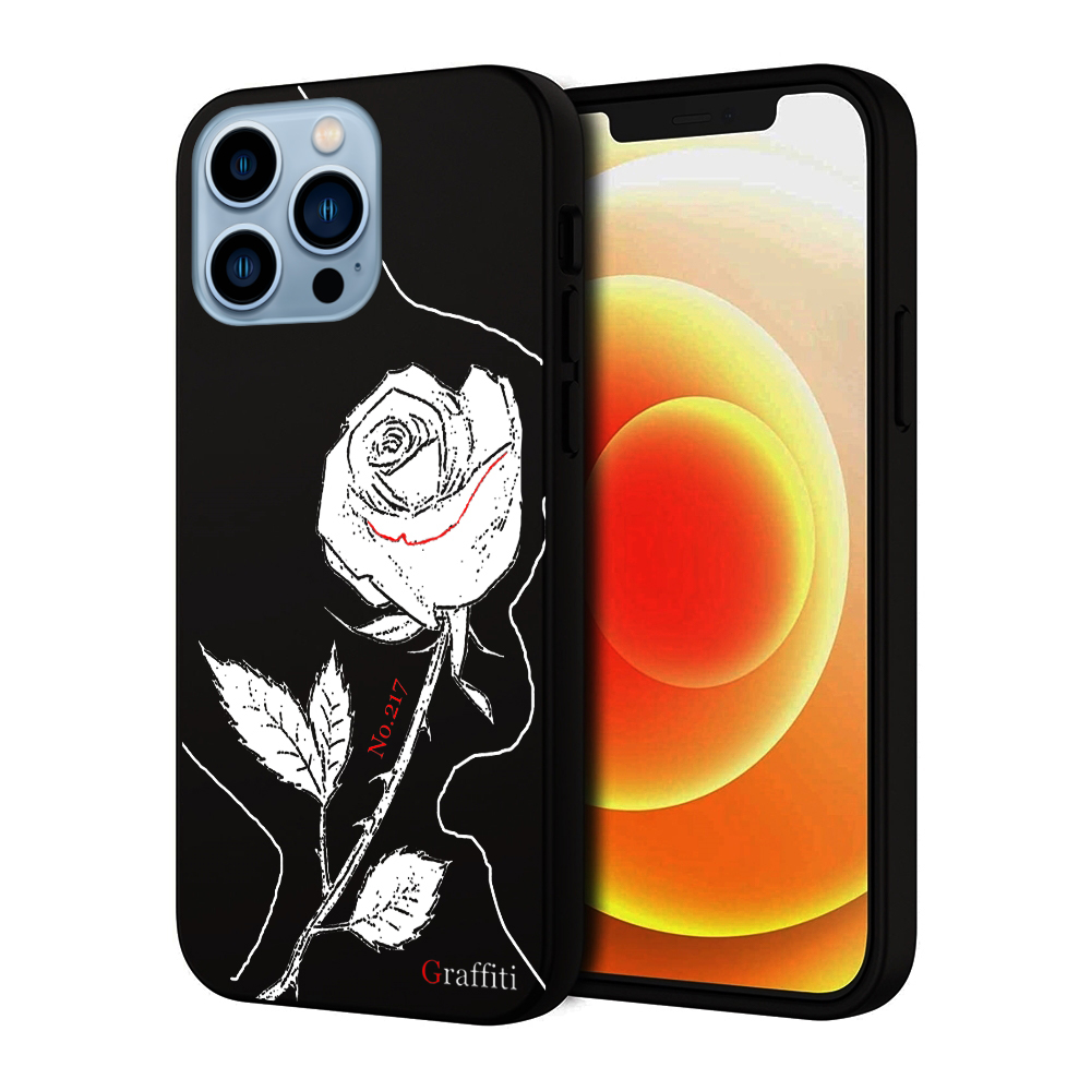 iPhone 15 Pro Max Telefontok - Graffiti No.217 mintás szilikon tok