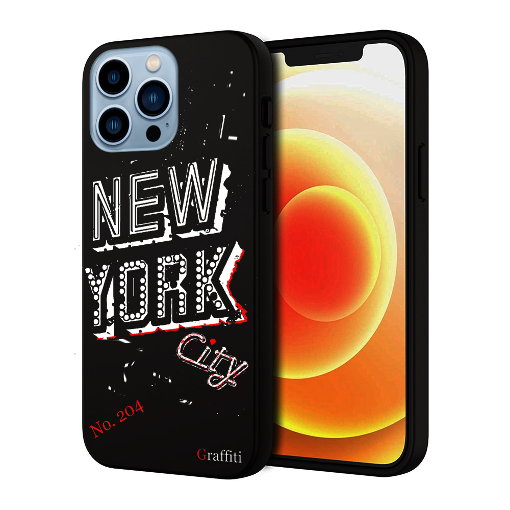 iPhone 15 Pro Max Telefontok - Graffiti No.204 mintás szilikon tok