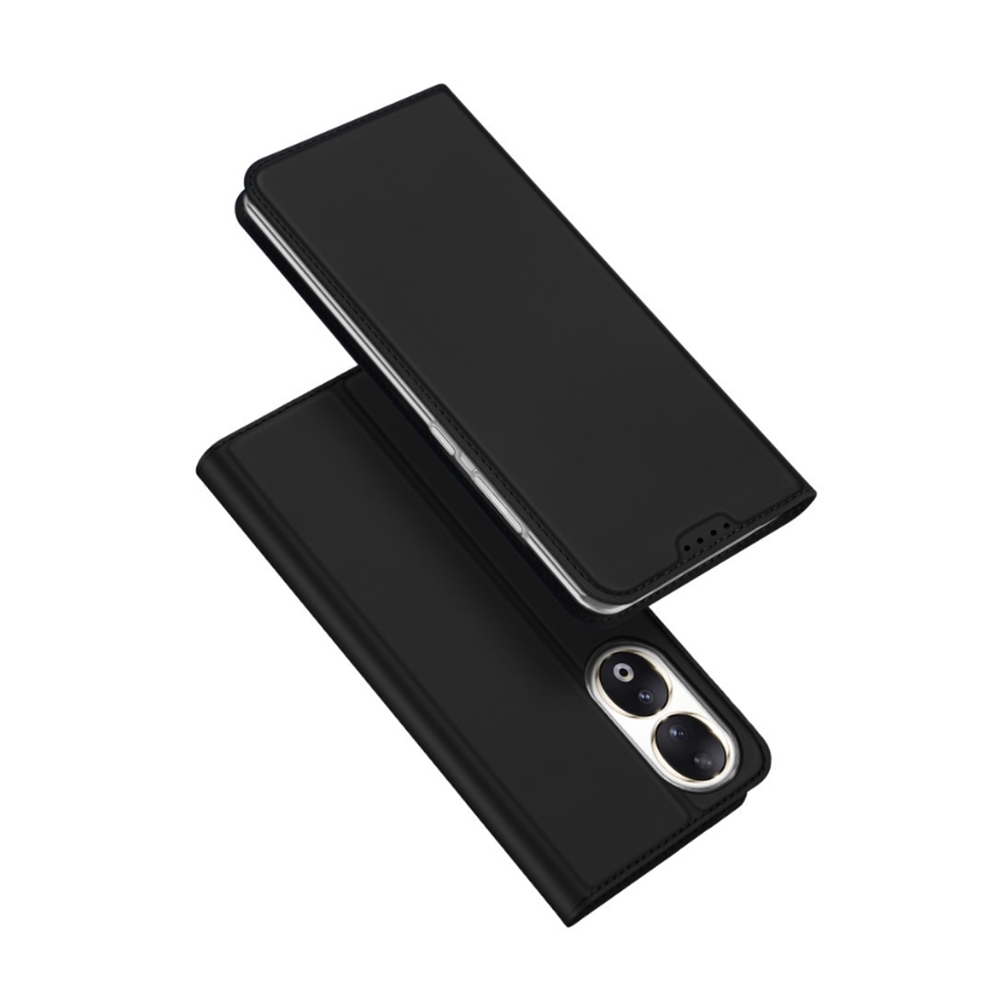 Honor 90 5G Telefontok - Dux Ducis fekete flipcover tok