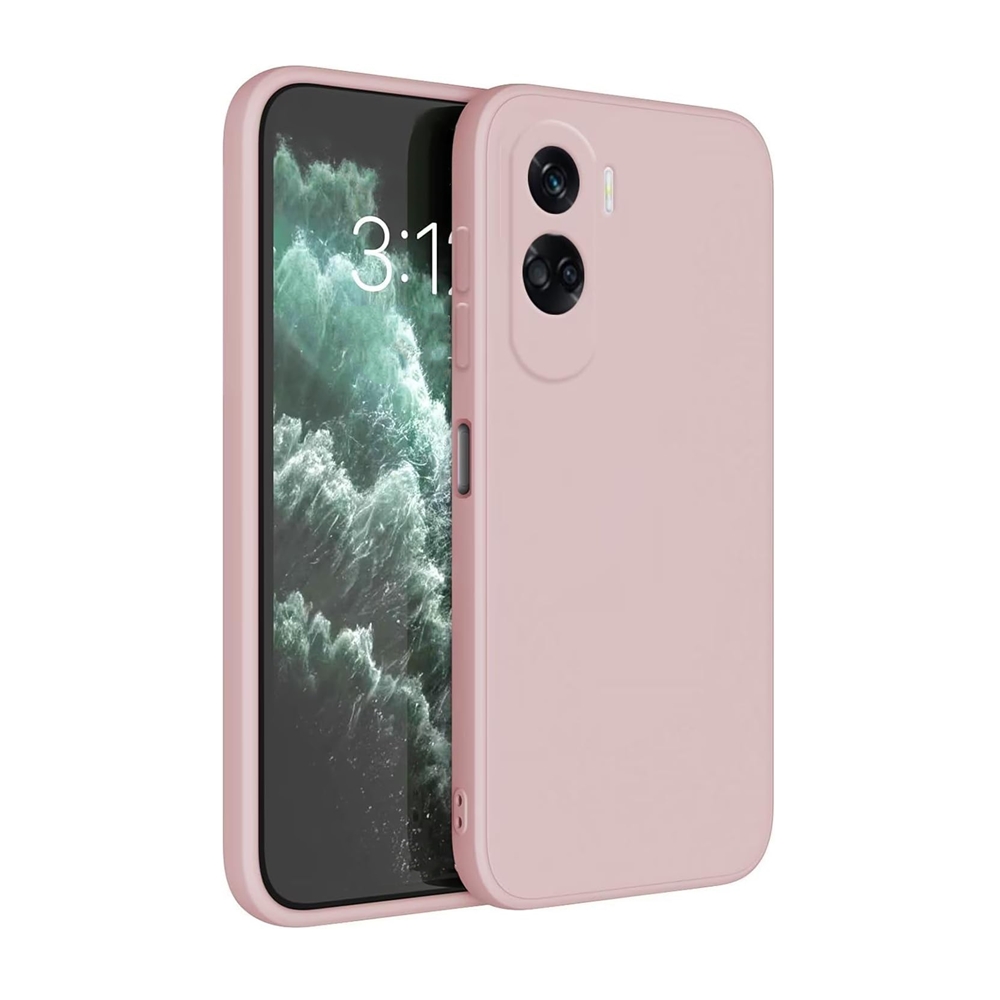 Honor 90 Lite 5G Telefontok - púder pink szilikon tok