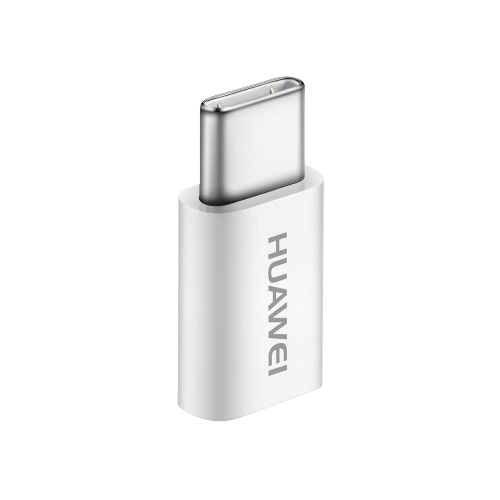 Huawei Adapter AP52 MicroUSB (bemenet) - Type-C (USB-C) kimenet fehér adapter