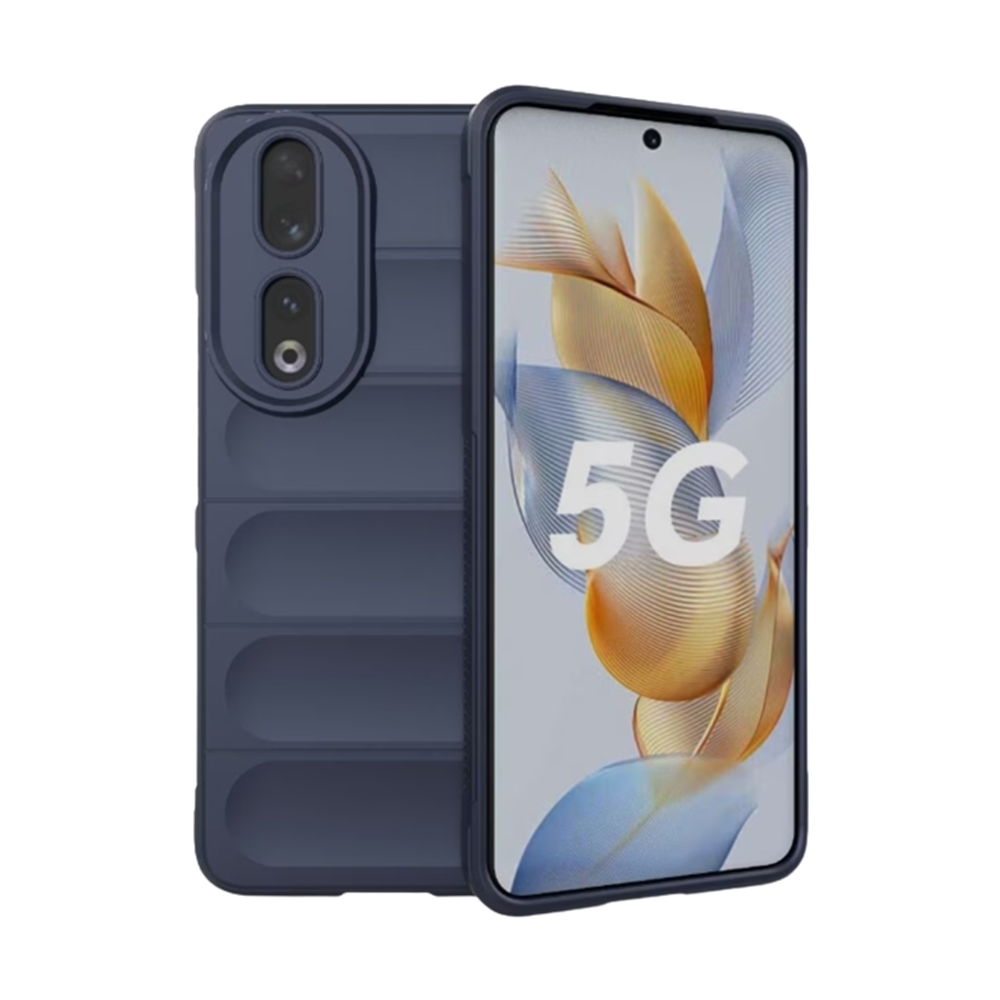 Honor 90 5G Telefontok - Pastel Armor - kék szilikon hátlap tok