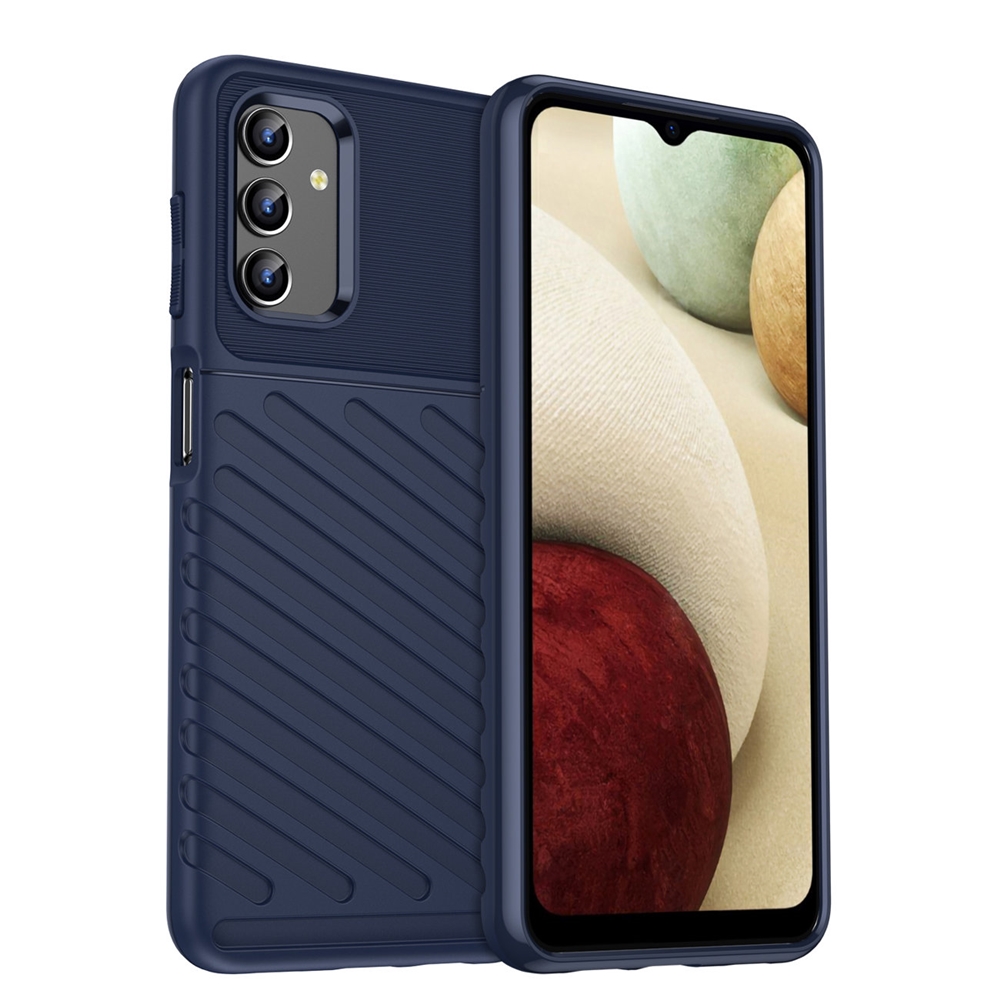 Samsung Galaxy A04s (A047) Telefontok - Thunder kék ütésálló szilikon hátlap tok