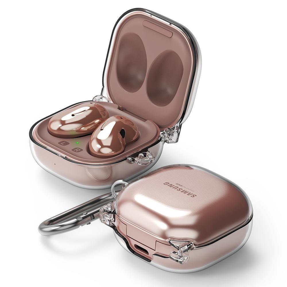 RINGKE HINGE átlátszó tok - Samsung Galaxy Buds Pro / Buds2 / Buds2 Pro / Buds FE / Buds Live