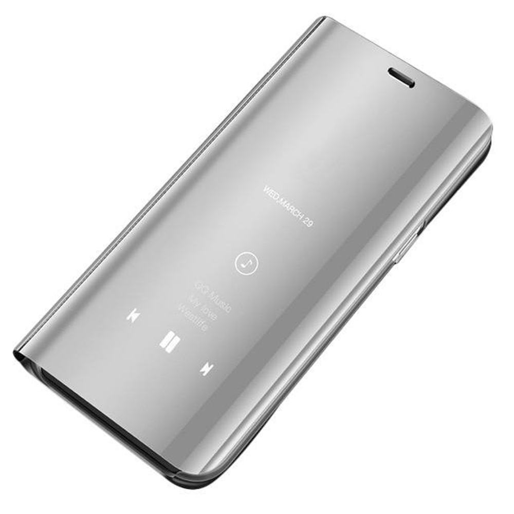 Samsung Galaxy A34 5G Telefontok - ezüst Clear View Tok